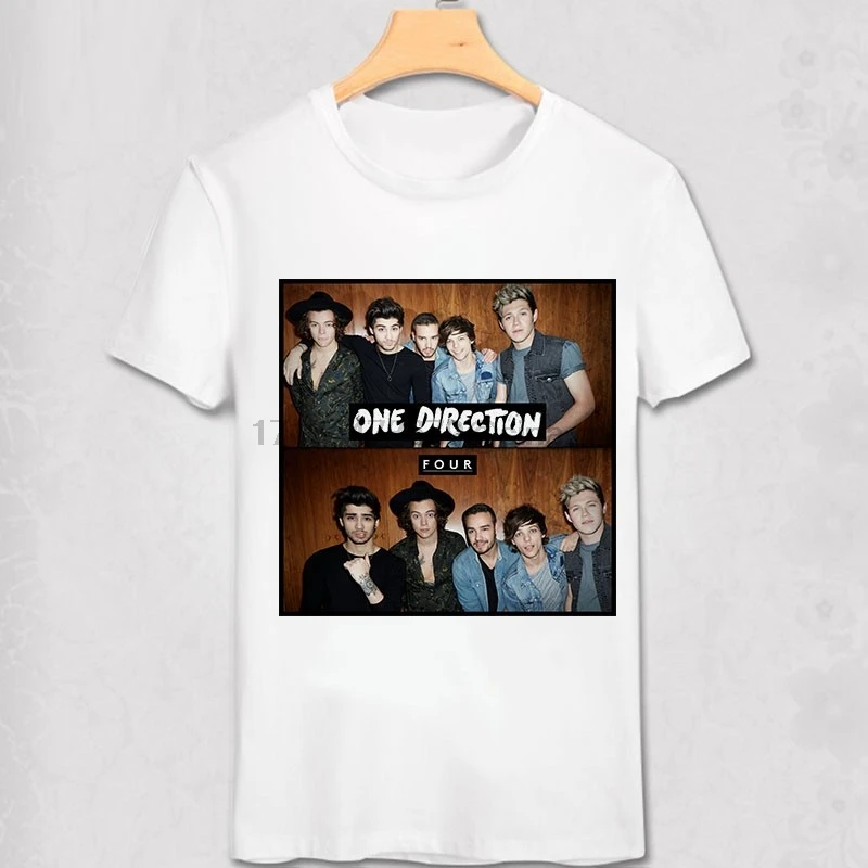 Camiseta de One Direction para aficionados, informal de Louis Tomlinson, Niall, Horan, Jason, Payne, música Pop, estrellas, 1D|Camisetas| - AliExpress