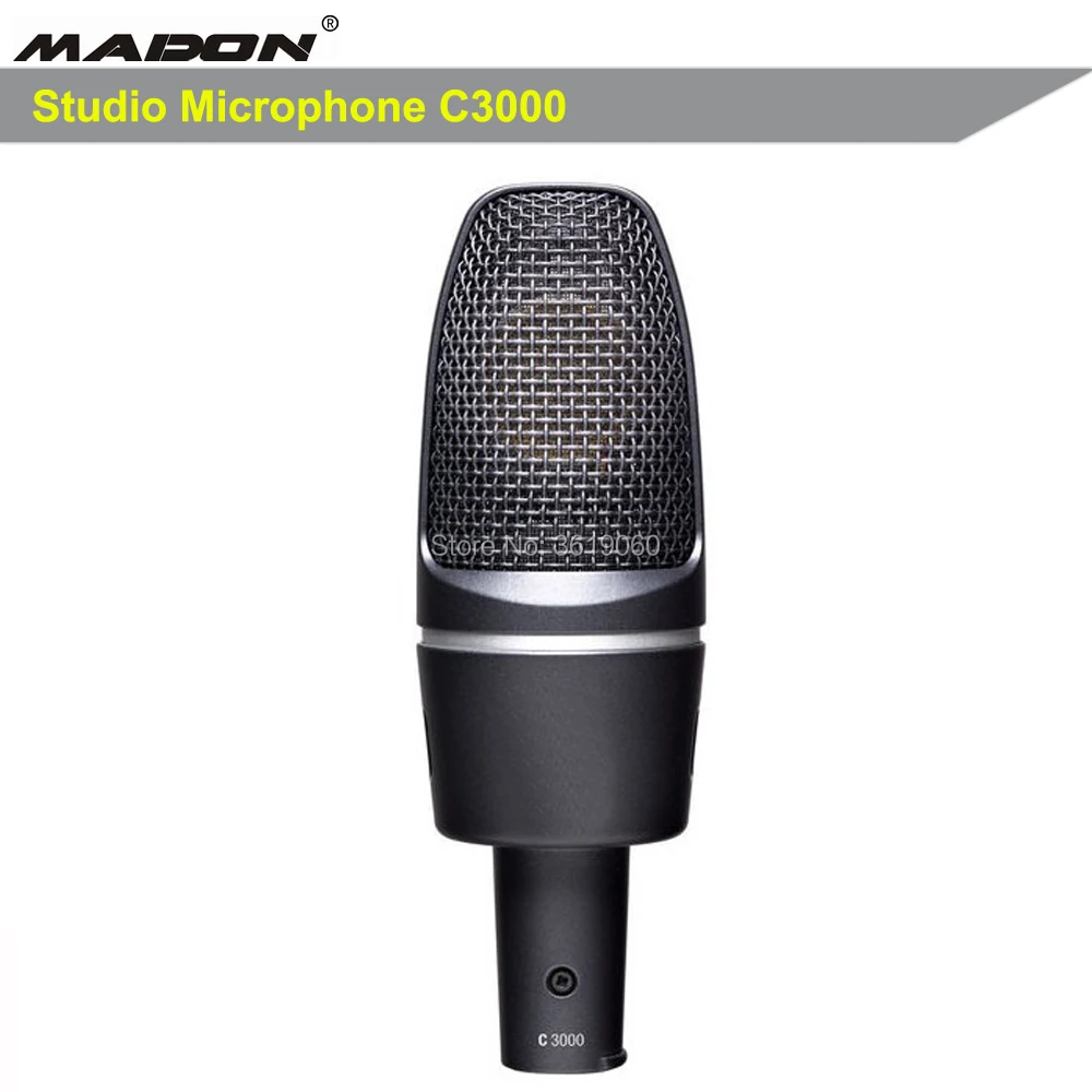 

Free shipping , C3000 HIGH-PERFORMANCE LARGE-DIAPHRAGM CONDENSER MICROPHONE