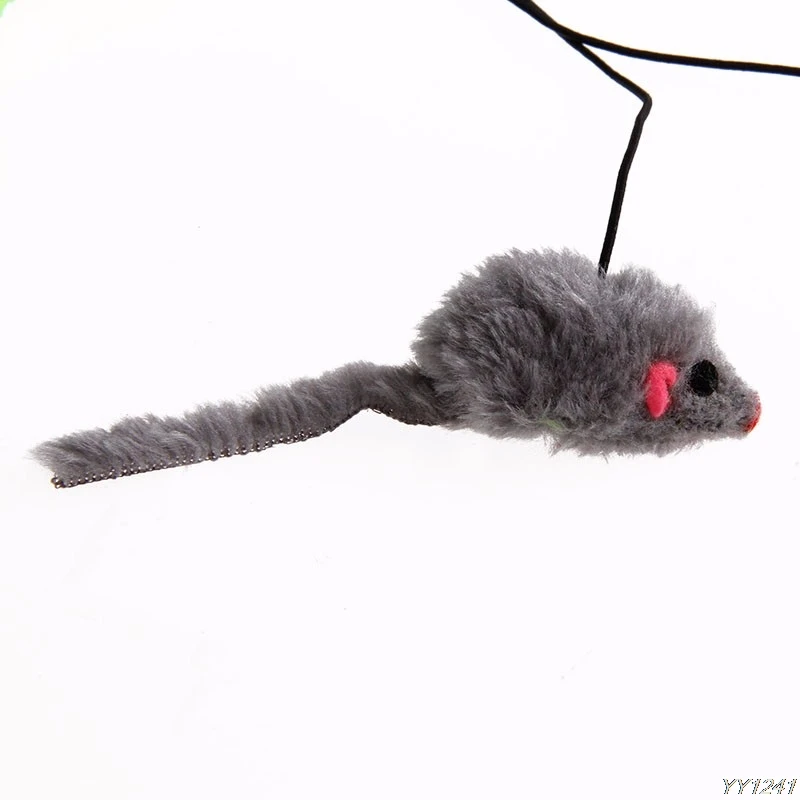 Кошка котенок играть и царапать перчатка рукавица с мышкой мыши трюк забавная игрушка деятельности Y110-Dropshipping