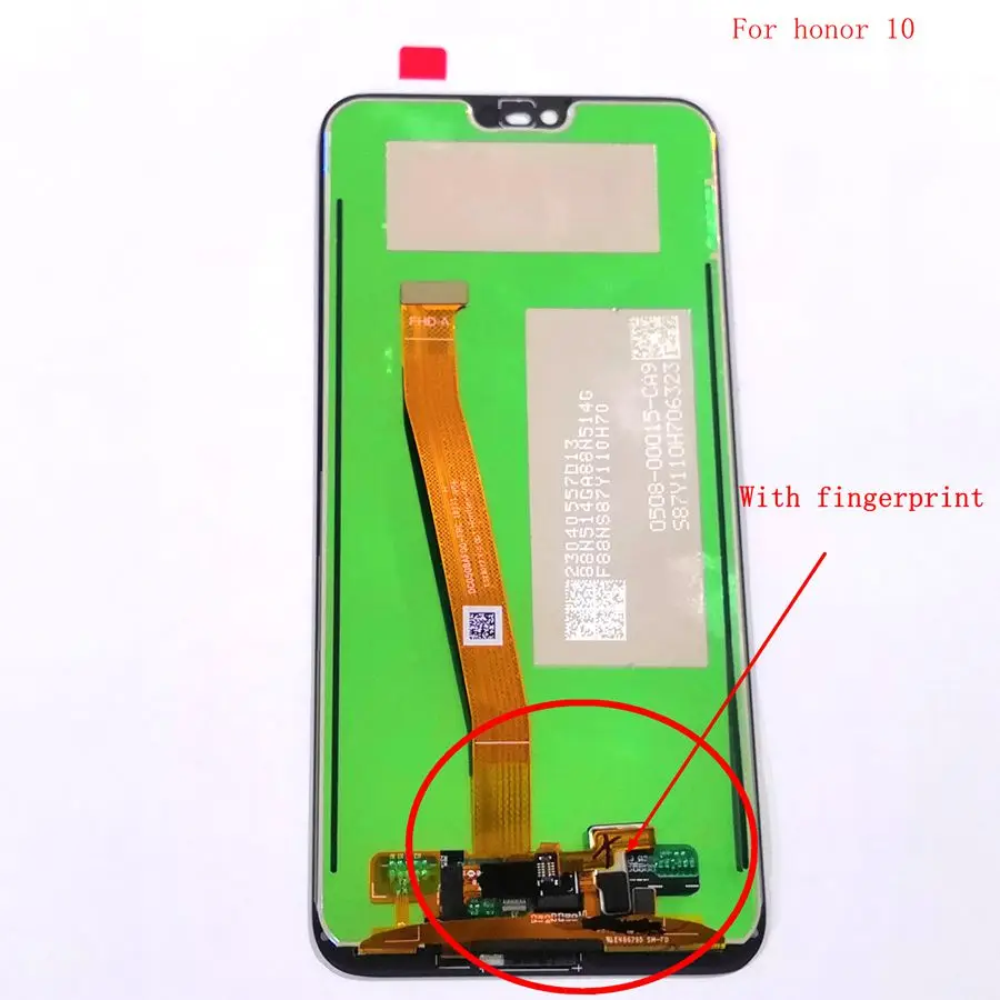 Для Huawei Honor 10 COL L29 AL00 L09 Lcd дисплей + сенсорный экран дигитайзер Full honor lcds с