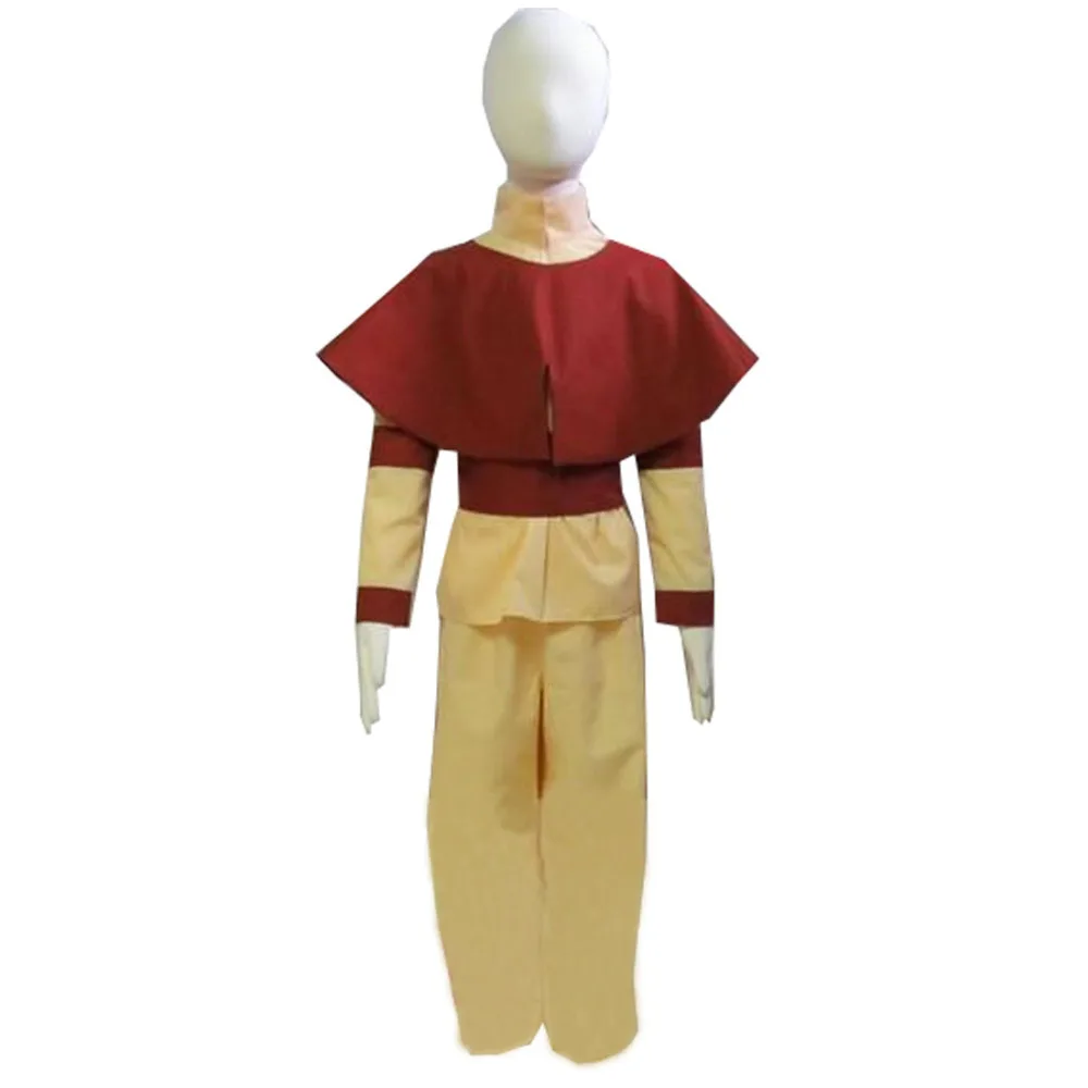 2017 костюм для косплея Aang из Аватара Последний Воздушный Бандер|cosplay costume|costume