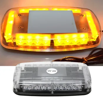 

12v Car Roof Led Strobe Lights Bar Police Emergency Warning Fireman Flash Led Police Lights red and blue