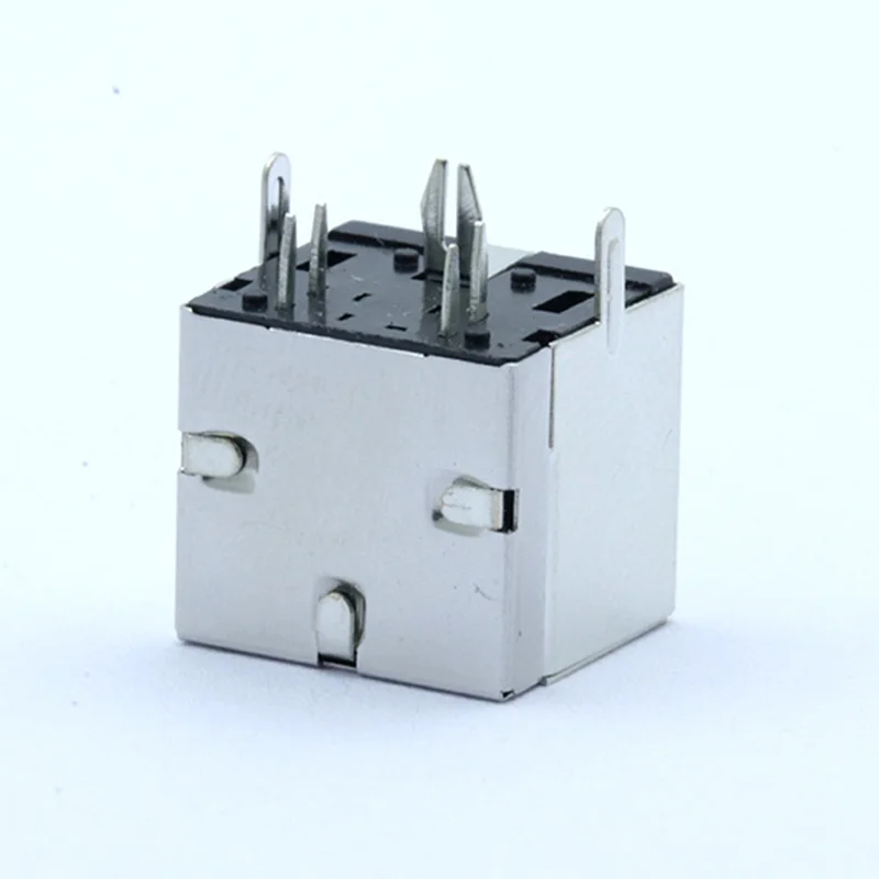 Клемма MDC/S Mini PS2 3 шт. разъем питания MINI DIN 4pin металлический корпус гнездо изогнутая