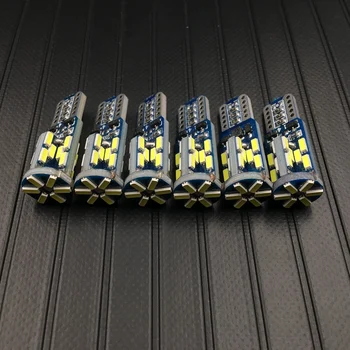 

T10 led canbus T10 30led 4014 smd LED No OBC Error 194 168 W5W T10 30smd canbus nonpolarity LED Interior Light Wedge bulb