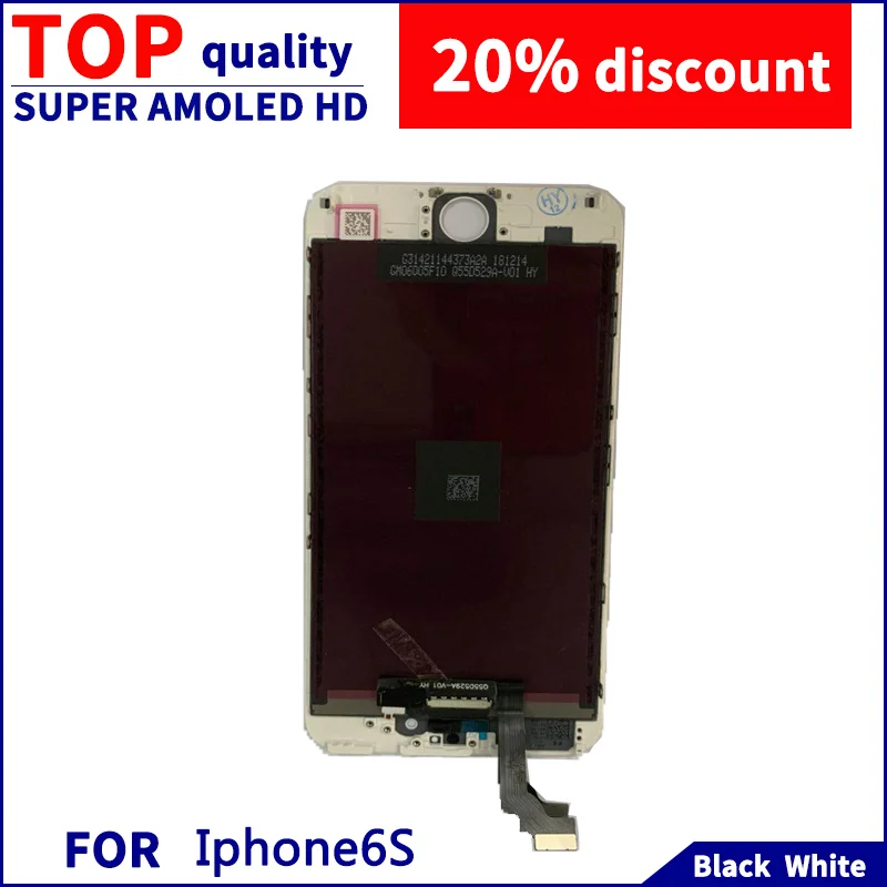 

For IPhone6S LCD Display Touch Screen Pixels Multi-Touch Replacement Digitizer Component 1334*750
