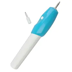 Wsfs Лидер продаж синий Великобритания новый удобный гравировальный электрическое травление гравер Ручка резной ручной инструмент