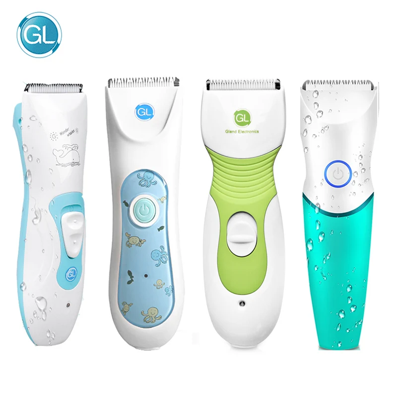 

GL 4 Styles Electric Baby Hair Trimmer Hair Clipper Baby Adult Kids Pet Hair Care Shaver Quiet Waterproof Portable Hair Cutting