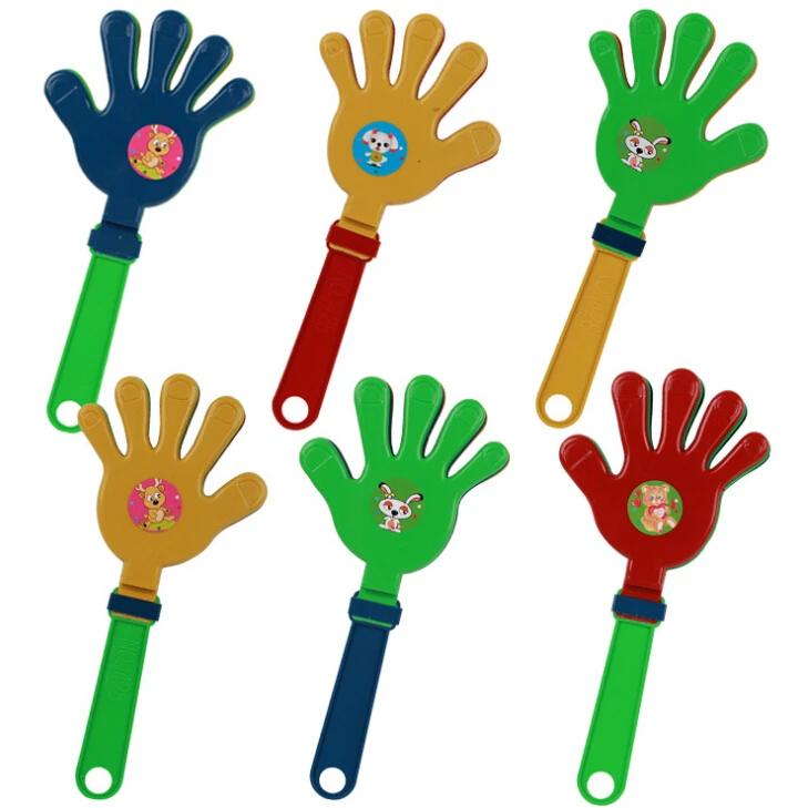 SST* 28cm Baby Rattle Toys Ringing Clap Palm Rattles Hand Clapper Party