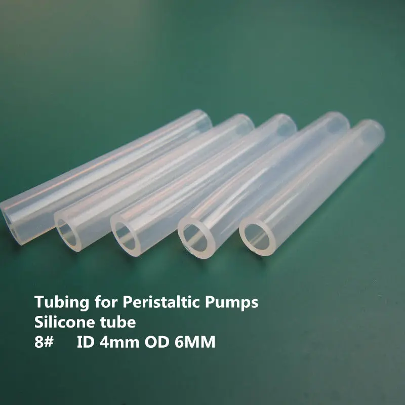 

1PCS PPT02 Transparent Hose 8#/9#/10#/11#/12# Tubing for Peristaltic Pumps Silicone tube Power Tube 1Meter High Quality