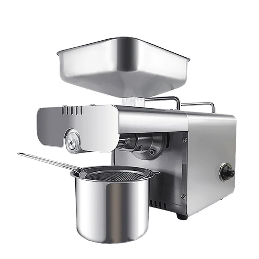 

Household Automatic Cold Press Oil Machine Oil Press Machine Flaxseeds Oil Expeller Soybean Coconut Oil Extraction Machine