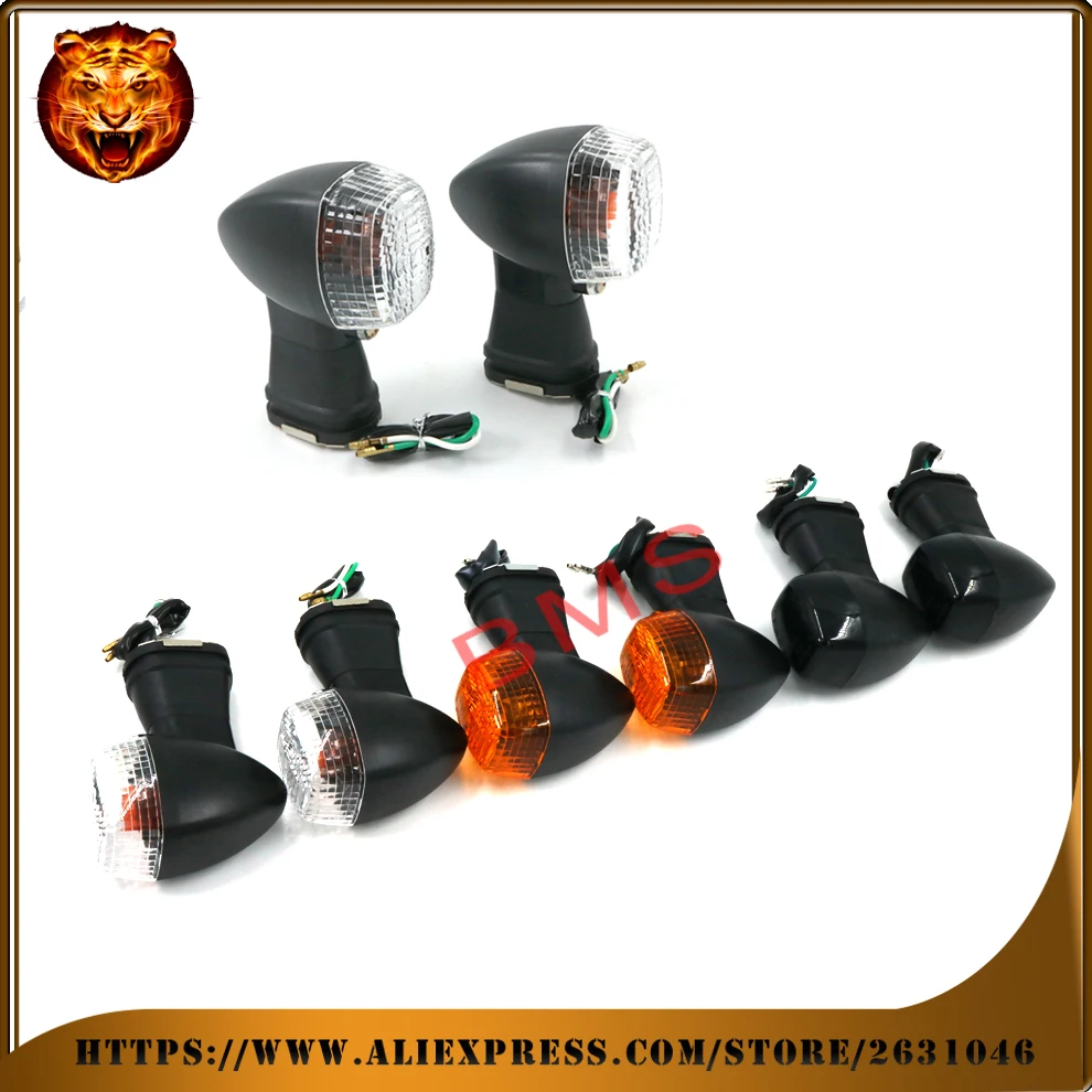 Передняя Поворотная сигнальная лампа для мотоцикла мигающая KAWASAKI EX500R Ninja