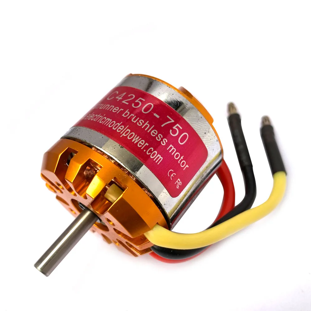

1pc 4250 Swiss Motor Brushless Outrunner DC motor Strong power supply 750KV Large Torque External Rotor Motor with Large Thrust