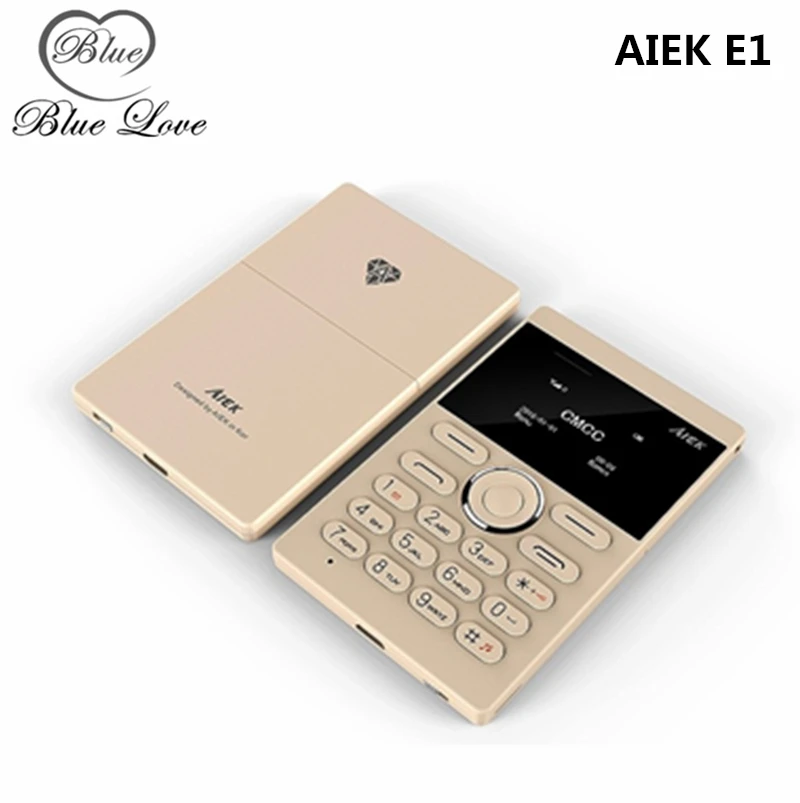 AIEK/AEKU E1 Card Phone Student Version slim thin children