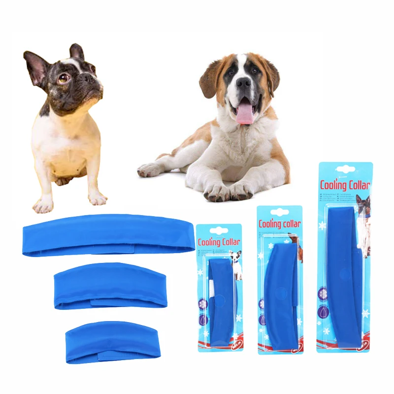 Dog Cooling Collar Summer Cool Neck Collar With Adjustable For Pet Dog