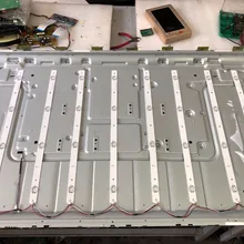 1 комплект = 9 штук SVH480A08 4 светодиодный REV02 480 мм светодиодный подсветка полосы для 48 дюймов ТВ светодиодный 48EC520UA светодиодный 48K300U