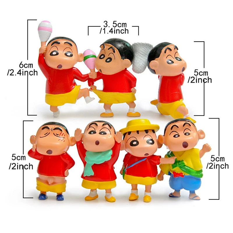 shin chan toys set