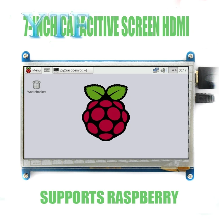 Raspberry pi 3B+ 4 B 3,2/3,5/5/7/10,1 дюймов сенсорный экран HDMI ЖК-дисплей дисплейный модуль Поддержка Raspberry Pi 2/3 B+/4 ЖК-экрана - Цвет: 7.0 inch 840x480