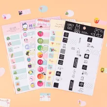 Креативная и милая самоклеящаяся ручная книга с героями мультфильмов, этикетка для рукописного письма, ярлык, ДЕТСКАЯ Марка, бумажные канцелярские принадлежности