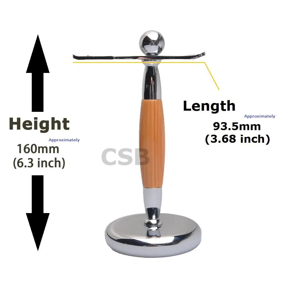 CSB кисть для бритья Синтетический волос+ подставка+ бритва набор из искусственного дерева ручка Мужская Уход Набор для бритья