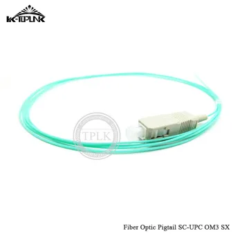 

100PCS SC/UPC OM3 fiber Pigtail 1.5M Simplex 9/125 Single Mode Fiber Optic Pigtail 0.9mm LSZH Fiber Splitter Pigtail cheap price