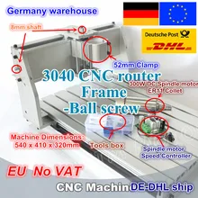 DE ship/free VAT New 3040 CNC router milling machine mechanical kit ball screw with 300W DC spindle motor DE ship/free VAT New 3040 CNC router milling machine mechanical kit ball screw with 300W DC spindle motor