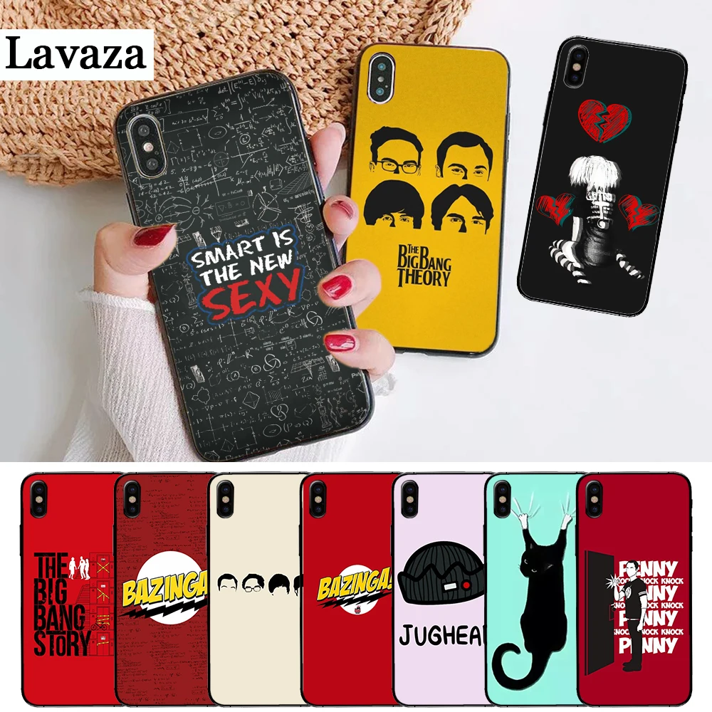 

Lavaza The Big Bang Theory Fashionable Silicone Case for iPhone 5 5S 6 6S Plus 7 8 X XS Max XR