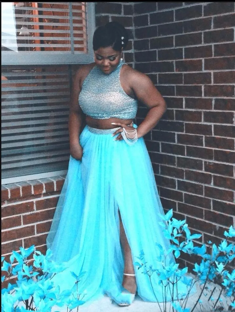 2 piece dresses plus size