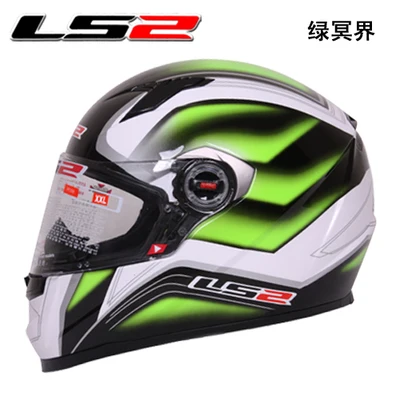 LS2 FF358 полный шлем moto rcycle гоночный шлем для мотокросса ECE Сертификация мужская женщина casco moto casque гоночные мото шлемы - Цвет: 7