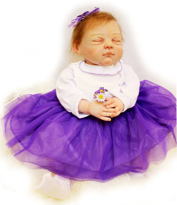 Новая кукла Reborn Baby Bebes DOLLMAI 53 см бутик нетоксичные силиконовые реалистичные куклы Рождественские Подарки Девушка BRDK-50R0