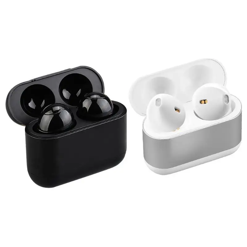 

Black/White B10 TWS Wireless Earphones Smart Binaural Earbugs Bluetooth 5.0 Stereo Earplugs with Charging Case for iphone xiaomi