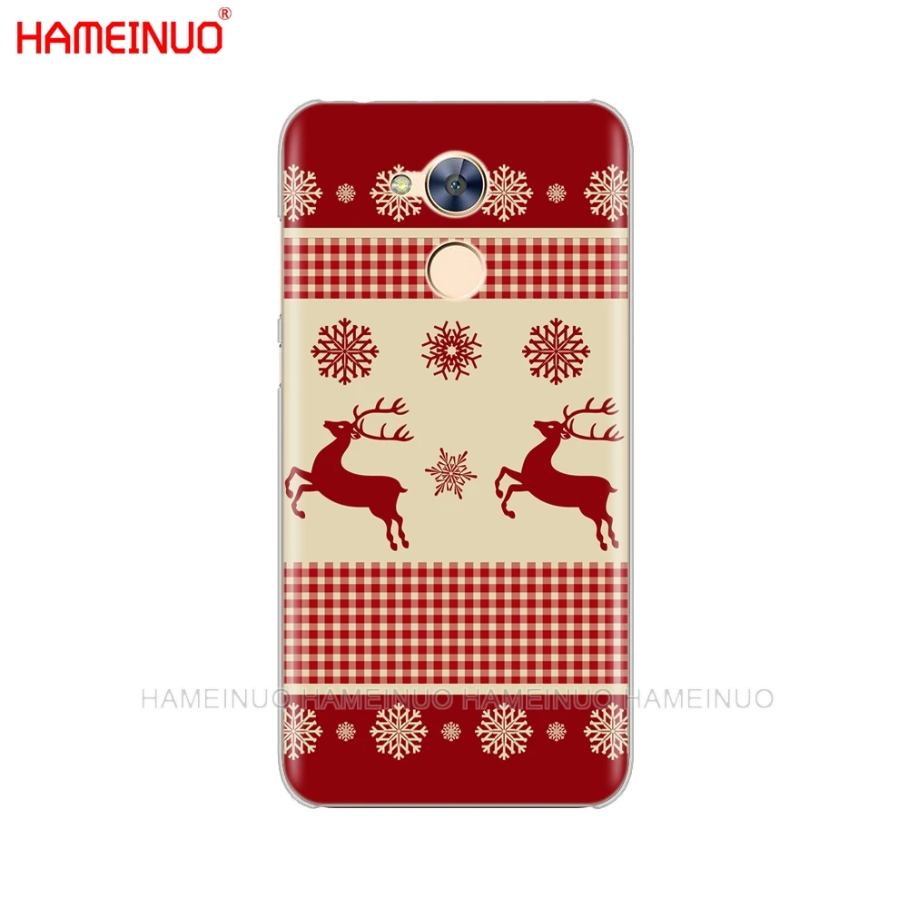 HAMEINUO Merry Christmas Санта Клаус Олень год чехол для телефона huawei Honor 10 V10 4A 5A 6A 7A 6C 6X7X8 9 LITE - Цвет: 43192