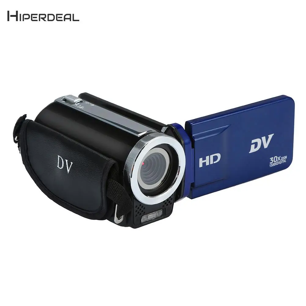 HIPERDEAL HD-30 2.4HD Inch Screen Video Camcorder HD 1080P Handheld Digital Camera 4X Digital Zoom DV Recorder Digital Camera