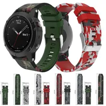 Силиконовый ремешок для часов YOOSIDE 22 мм Quick Fit для Garmin Fenix 5/Fenix 5 Plus/Forerunner 935/ApproachS60