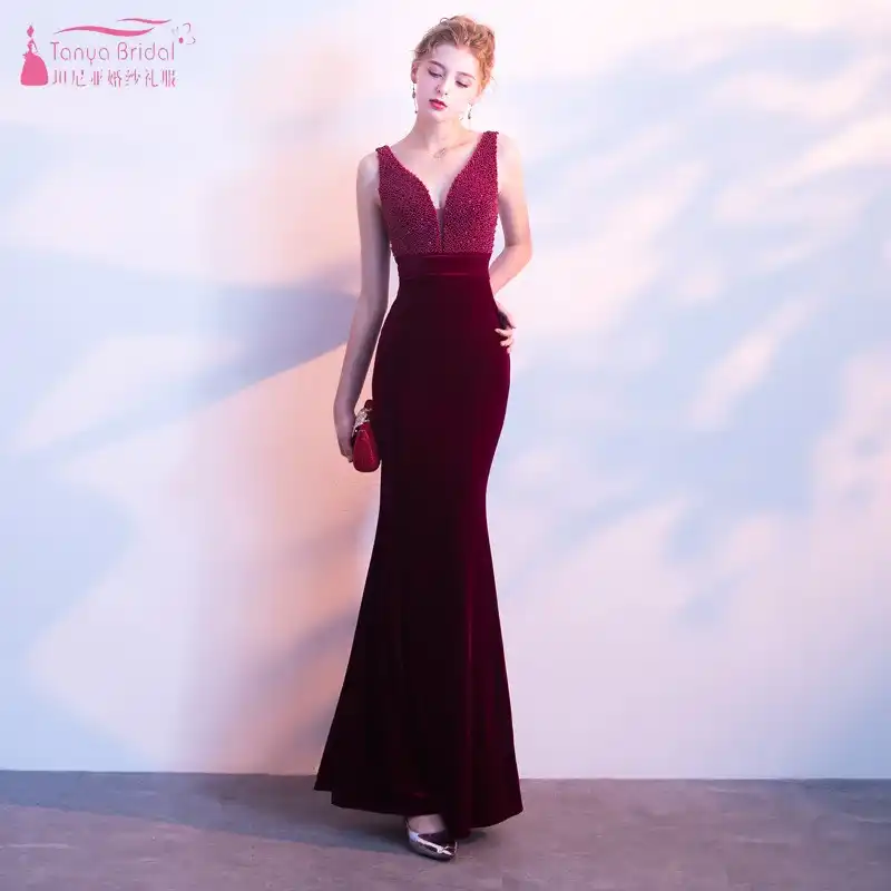 velvet wedding guest dress