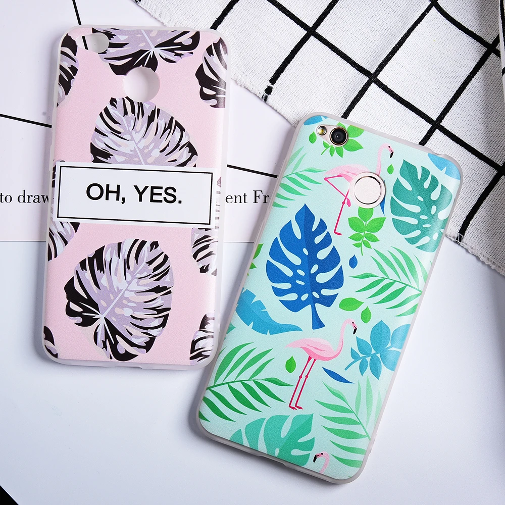 Чехол для телефона TOMKAS Xiaomi Redmi 5 Plus чехол 4X силиконовый с рисунком мягкий цветком