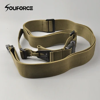 

3Color Tactical Multi-function Gun Rope 3Point Rifle Sling with adjustable Hunting Strap fit Shotgun Airsoft Bundle Belt Hunting