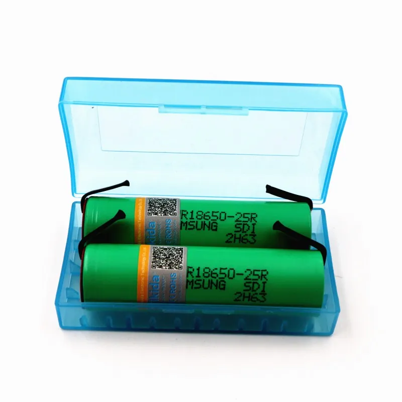 100% оригинал 18650 батарея 2500 mAh INR1865025R 3 6 V разрядка 20A специальная питания для samsung + DIY