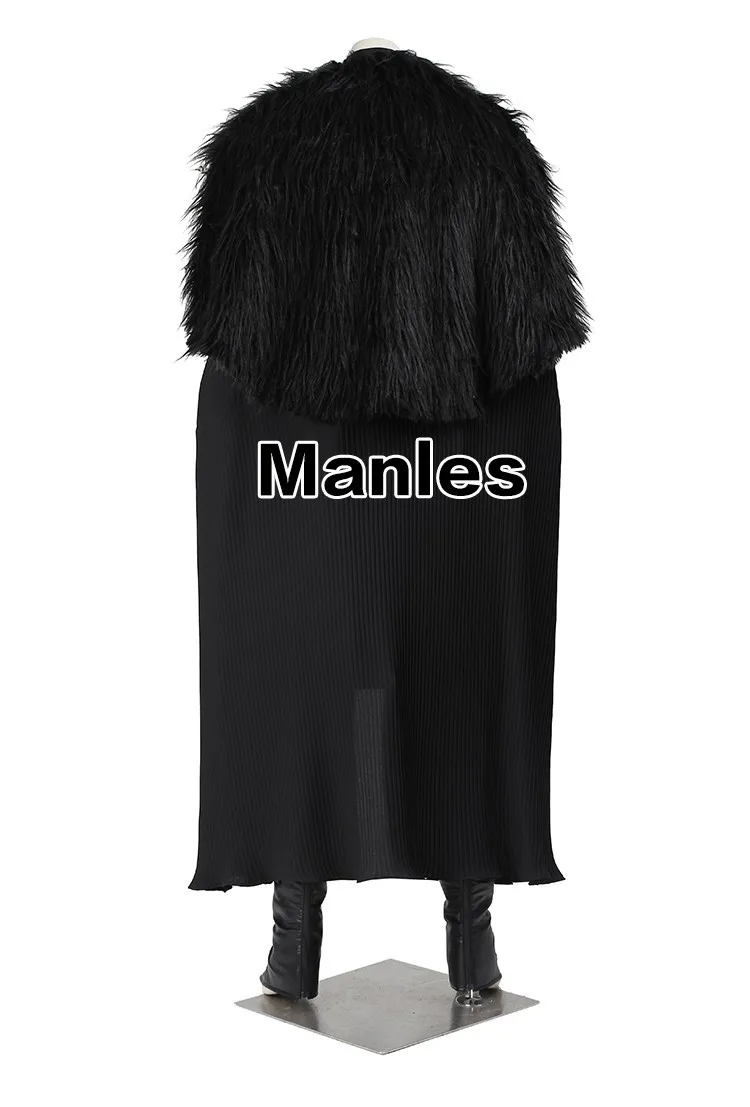 Игра престолов костюм Джон Сноу Косплей наряд с пальто Хэллоуин фельт мужчин полный комплект мужской размер XL Flash