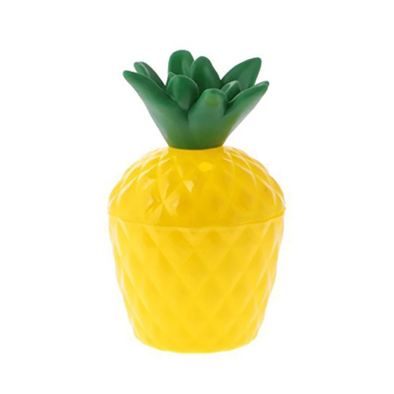 Милые пластиковые фрукты ананас Кокосовая Питьевая чашка Гавайские вечерние baby Shower летние украшения для пляжной вечеринки - Цвет: Pineapple CUP