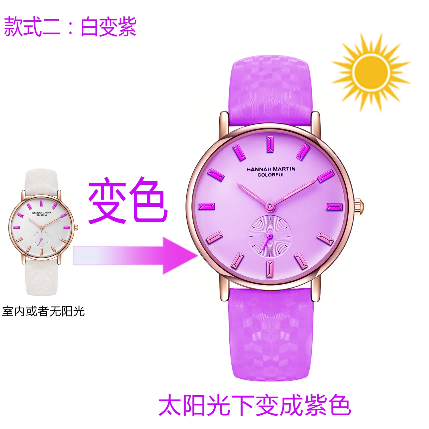 

Children's student watch sun UV sensor 2019 trend cool multi-function color watches