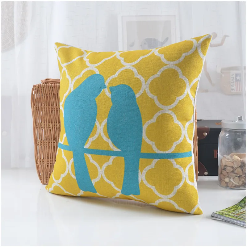 Aliexpress Buy Nordic Style Cushion Cover Yellow Blue Throw Unique Yellow And Blue Decorative Pillows Aliexpress Buy Nordic Style Cushion Cover Yellow Blue Throw Unique Yellow And Blue Decorative Pillows