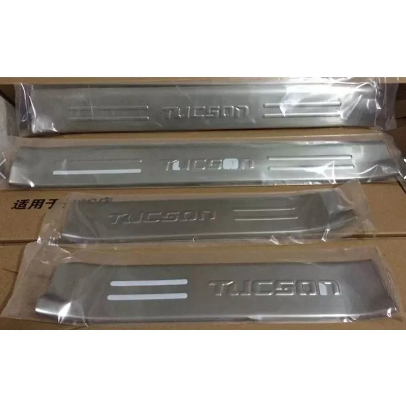 Аксессуары для HYUNDAI TUCSON 2006 2007 2008 2009 2010 2011 2012 2013 2014 дверной порог С приветственной