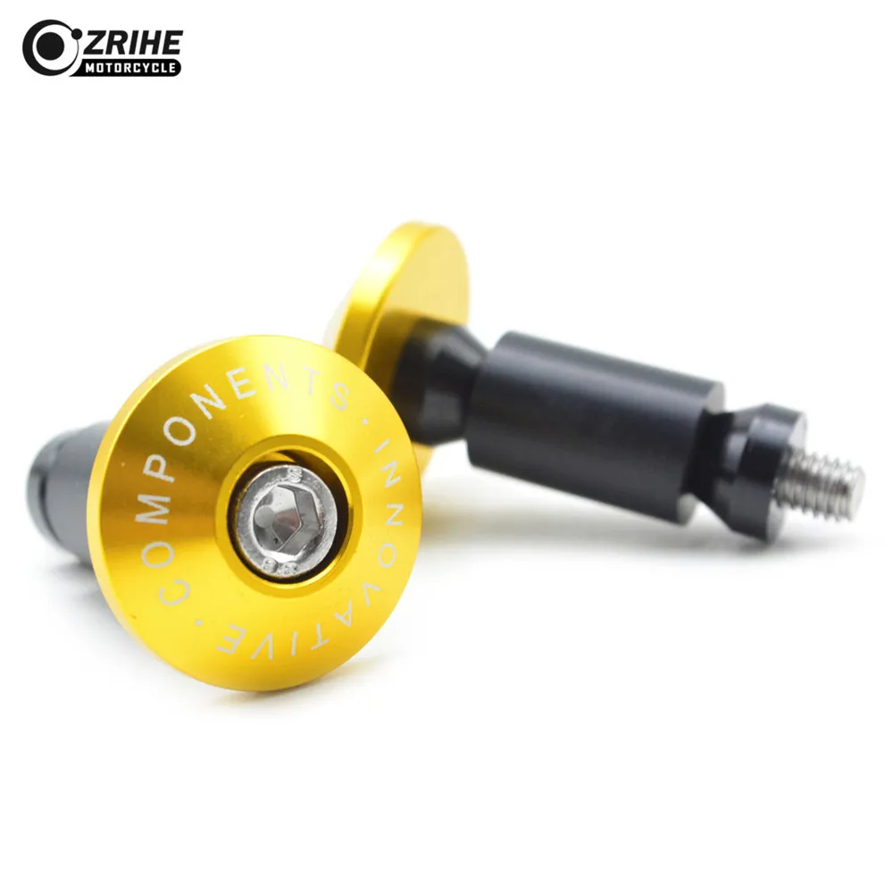 7/8" Motorcycle Handlebar Gear Balanced Plug Handle Bar Ends Grips Slider for Suzuki RMZ250 RMZ250 RMZ450 DRZ400S/SM DR250R