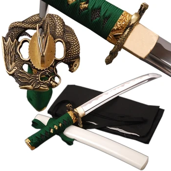 

Decorative Small Sword High Carbon Steel Blade Full Tang Samurai Sword Fully Handmade Sharp Edge Japanese Tanto
