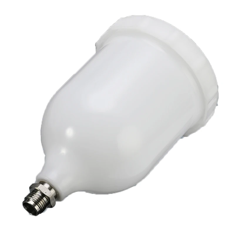 

Plastic Spray Paint Cup 600ml Sprayer Cup Air Gravity Feed Paint Spray Pot Fastmover Thread Connector For Spray Gun Parts