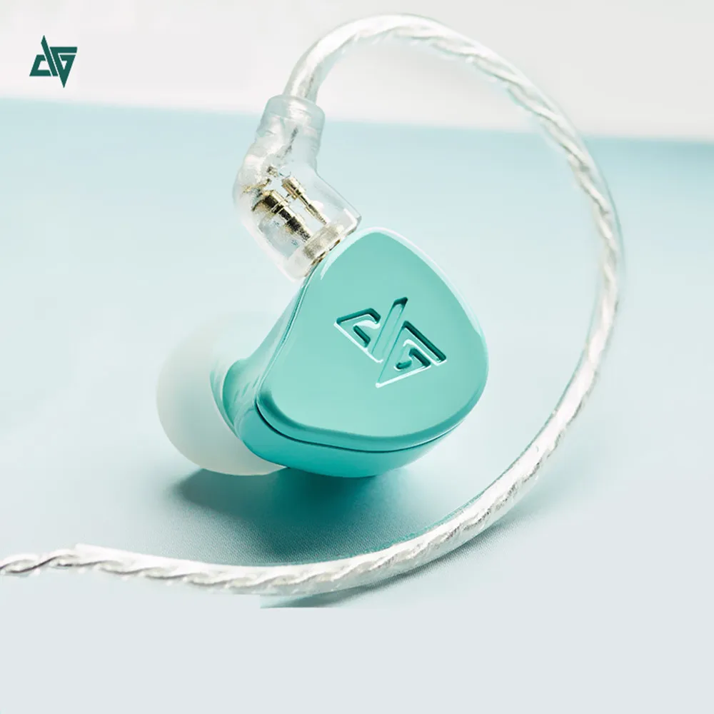 Auglamour F300 Динамический драйвер HiFi металлический музыкальный монитор спортивные