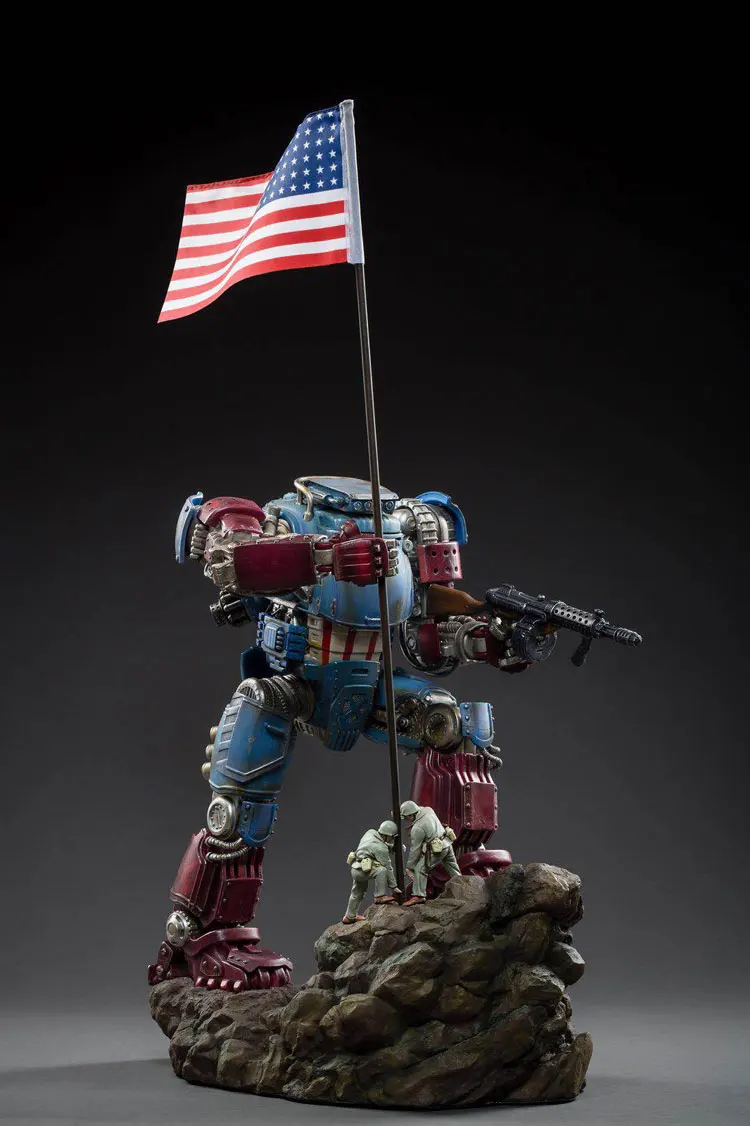 JOY TOY 1:25 фигурка робот Военная фигурка робот M75 MECHA pioneer Модель Кукла Mecha высота 27 см - Цвет: robot and soldiers