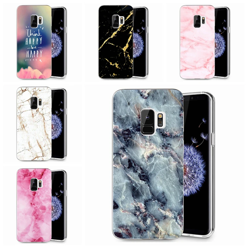 Для Samsung Galaxy S9 S9Plus S8 Plus S7 edge Note 8 J500 J530F J720 A3 A5 2016 2017 TPU Мягкий мраморный манлада