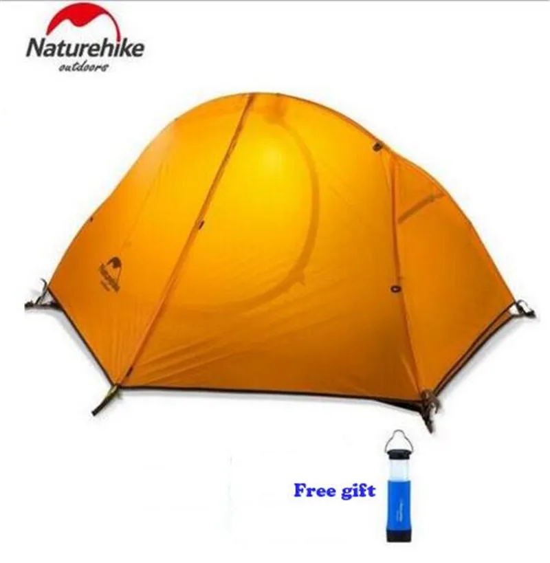 Naturehike في الهواء الطلق السفر التخييم خيمة خفيفة 1-2 شخص أربعة الموسم خيمة طبقة مزدوجة للماء المأوى التخييم المعدات
