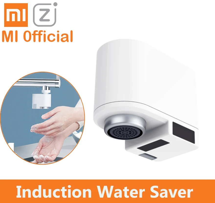 

Xiaomi Automatic Sense Infrared Induction Water Saving Device adjustable mini Water Diffuser For Kitchen Bathroom Sink Faucet